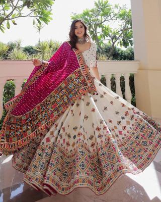 Digital Print Designer Chaniya Choli Set