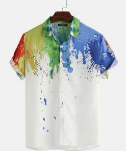 Holi Prints Colourful Shirt