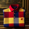 Men's Check Business Casual Short Sleeve Shirt